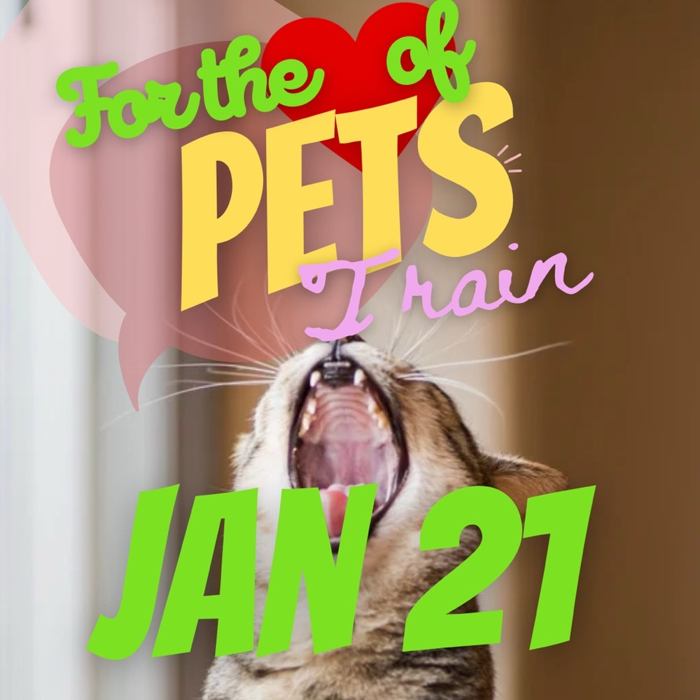 For The Love Of Pets Show Train 1/21